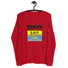 Load image into Gallery viewer, ToonTees SNP Heroin Cool Long Sleeve Tee