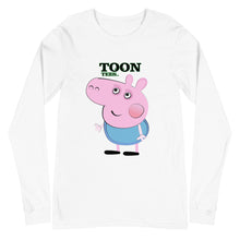Load image into Gallery viewer, ToonTees George pig Long Sleeve Tee