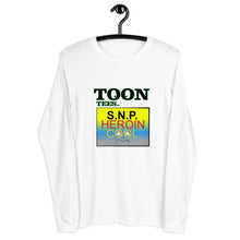 Load image into Gallery viewer, ToonTees SNP Heroin Cool Long Sleeve Tee