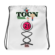 ToonTees 21 Evil   drawstring Bag ..