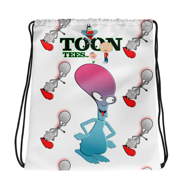 ToonTees  Smoky Roger   Drawstring  Bag