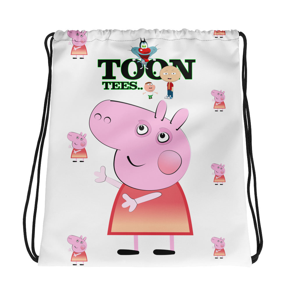 ToonTees Peppa  Drawstring  Bag