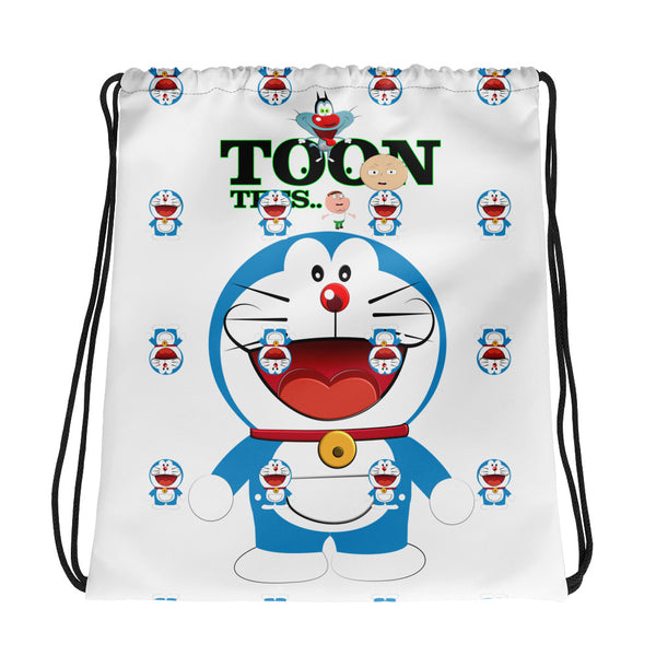 ToonTees Doeramon  Drawstring  Bag