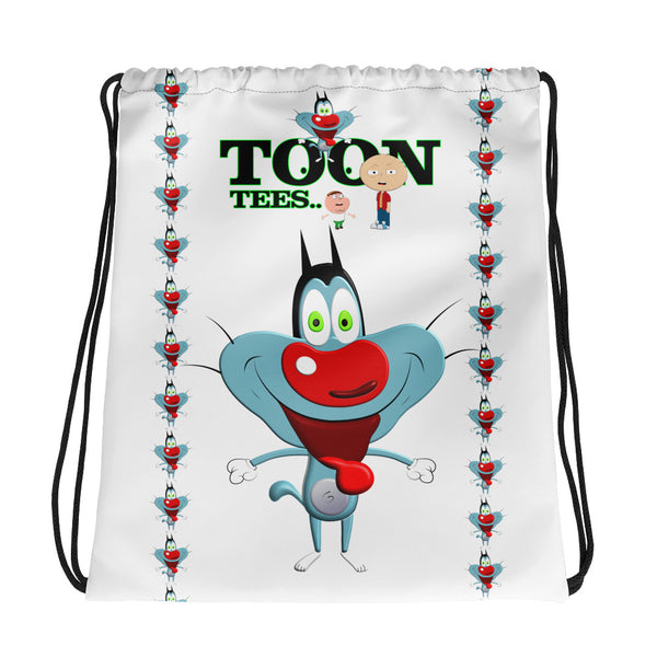 ToonTees Oggy   Drawstring  Bag