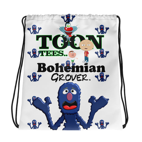 ToonTees  Bohemian Grover    Drawstring  Bag