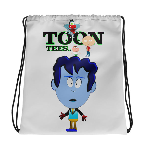 ToonTees  I'm French  Drawstring  Bag