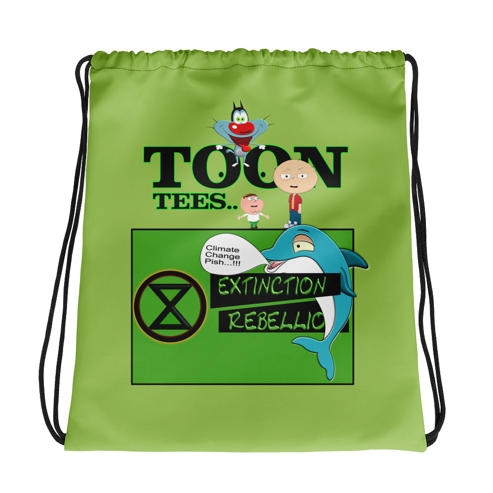 ToonTees   Extincio Rebellio   Drawstring  Bag