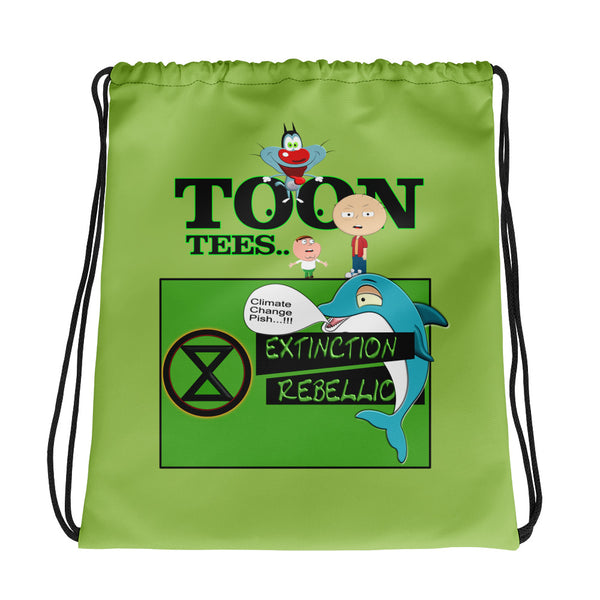 ToonTees   Extincio Rebellio   Drawstring  Bag