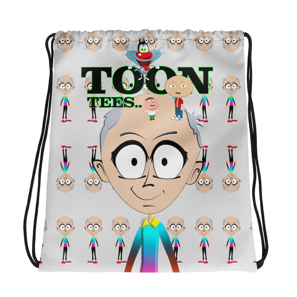ToonTees   Dom's  Castle     Drawstring  Bag