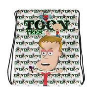 ToonTees   Matt Damon    Drawstring  Bag