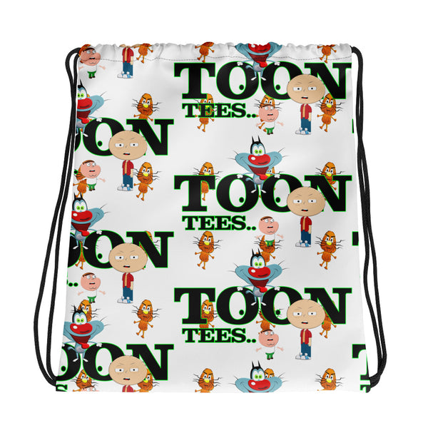 ToonTees  Cap Cave    Drawstring  Bag