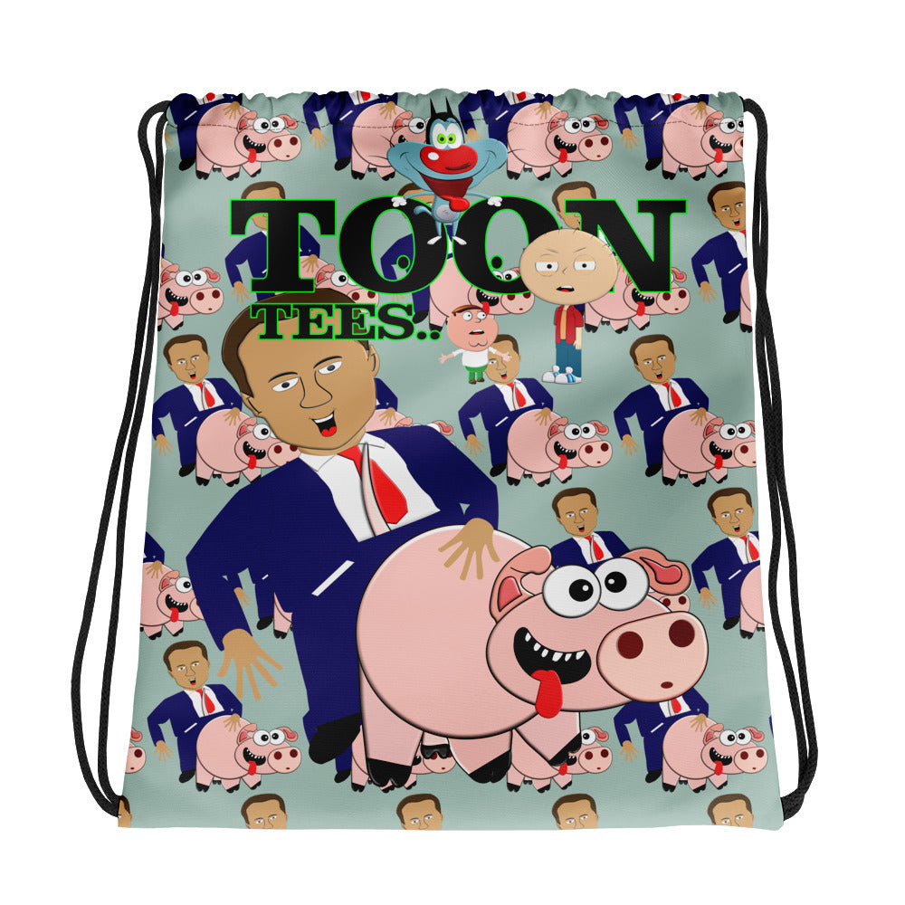 ToonTees  Cammy's Pigpal   Drawstring  Bag