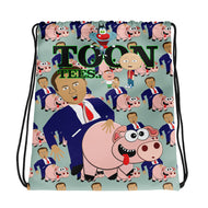 ToonTees  Cammy's Pigpal   Drawstring  Bag