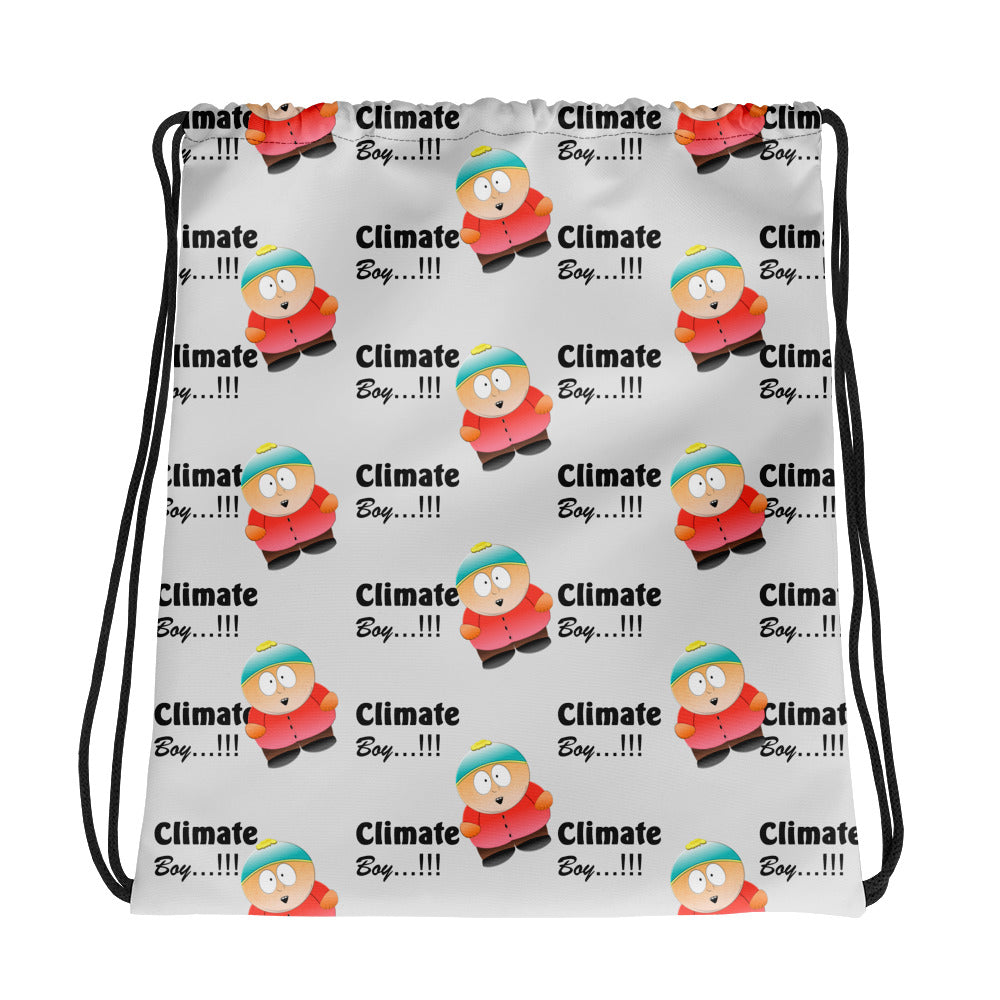 ToonTees  Cartman   ClimateBoy   Drawstring  Bag