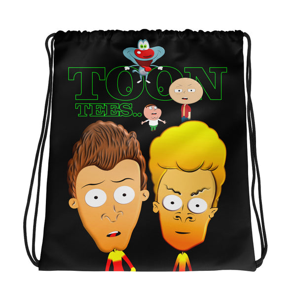 ToonTees  Beavis n Butthead Drawstring  Bag