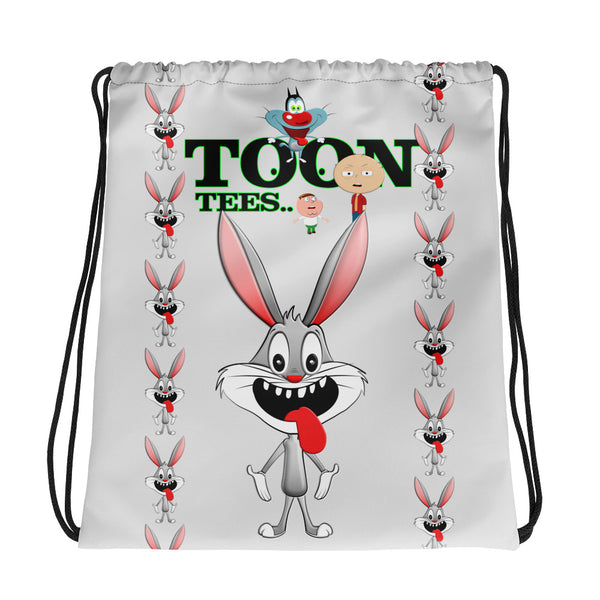 ToonTees  Bugs   Drawstring  Bag