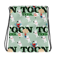 ToonTees  Brian 2   Drawstring  Bag
