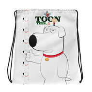 ToonTees  Brian   Drawstring  Bag