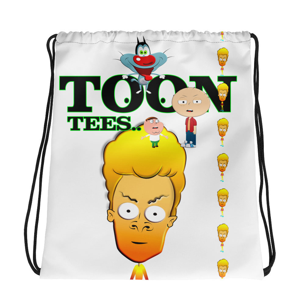 ToonTees  Beavis Drawstring  Bag