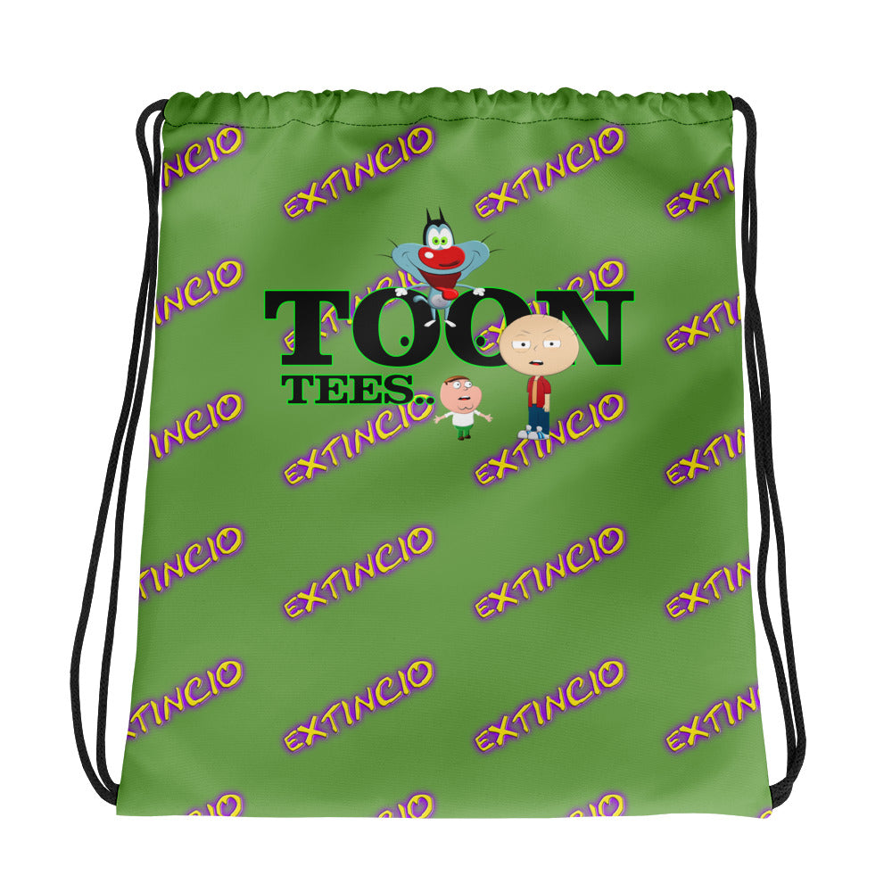 ToonTees  eXtincio     Drawstring  Bag