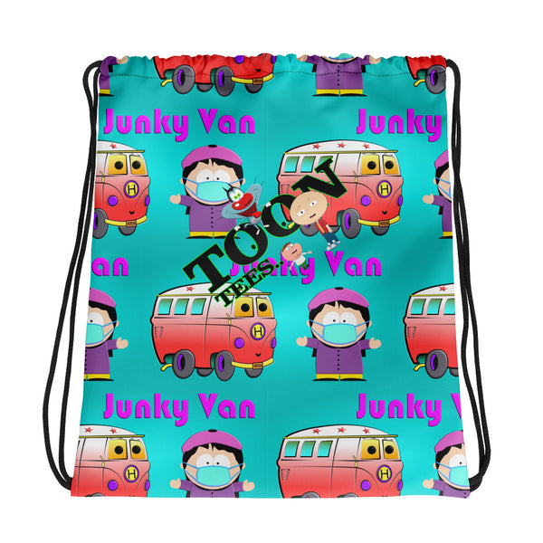 ToonTees  Junky Van    Drawstring  Bag