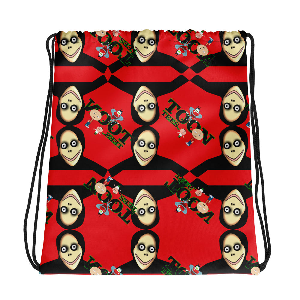 ToonTees  Momo Know's   Drawstring  Bag