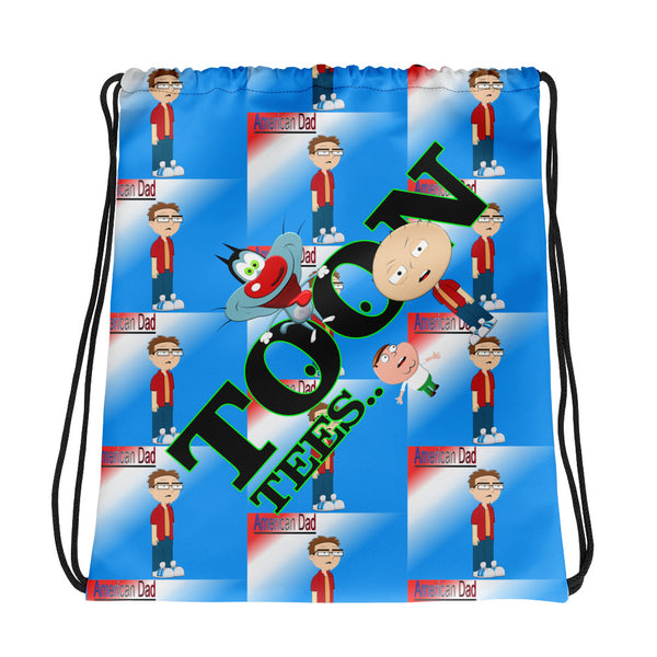 ToonTees  Steve's  America   Drawstring  Bag
