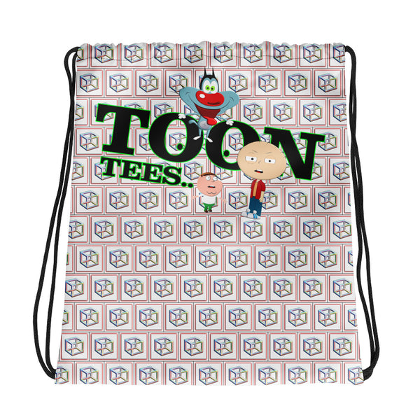 ToonTees   Escher's  Drawstring  Bag