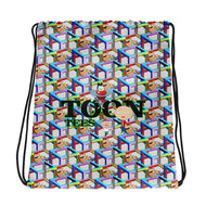 ToonTees  Cubed    Drawstring  Bag