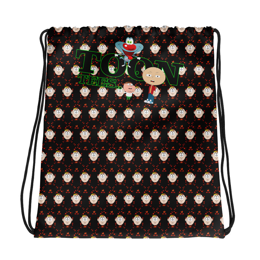ToonTees   Daft to the Bone   Drawstring  Bag