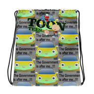 ToonTees   Car Trouble  Drawstring  Bag