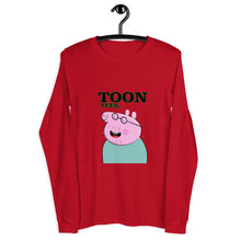 Load image into Gallery viewer, ToonTees  Dadpig    Long Sleeve Tee
