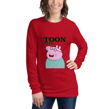 Load image into Gallery viewer, ToonTees  Dadpig    Long Sleeve Tee
