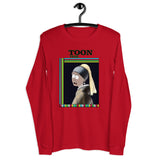 ToonTees  Girl in a Hoodie  Long Sleeve Tee