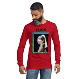 ToonTees  Girl in a Hoodie  Long Sleeve Tee