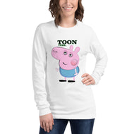 ToonTees  George pig  Long Sleeve Tee