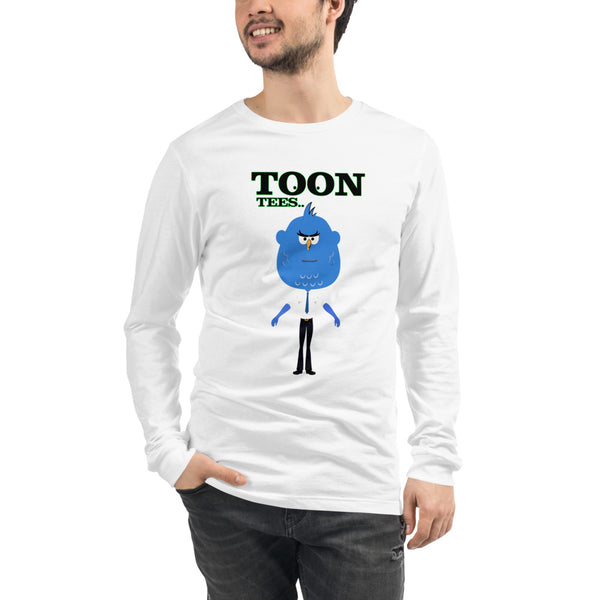 ToonTees  Blue Meanie Long Sleeve Tee
