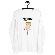 ToonTees  Matt Damon  Long Sleeve Tee