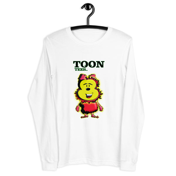 ToonTees  Pink Furry Long Sleeve Tee