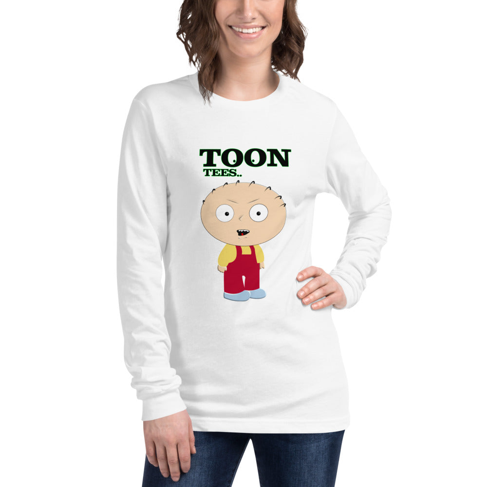 ToonTees  Stewy angry    Long Sleeve Tee