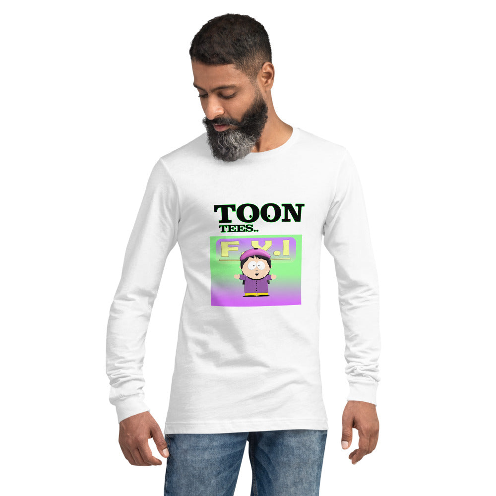 ToonTees Wendy's  F.Y.I.  Long Sleeve Tee