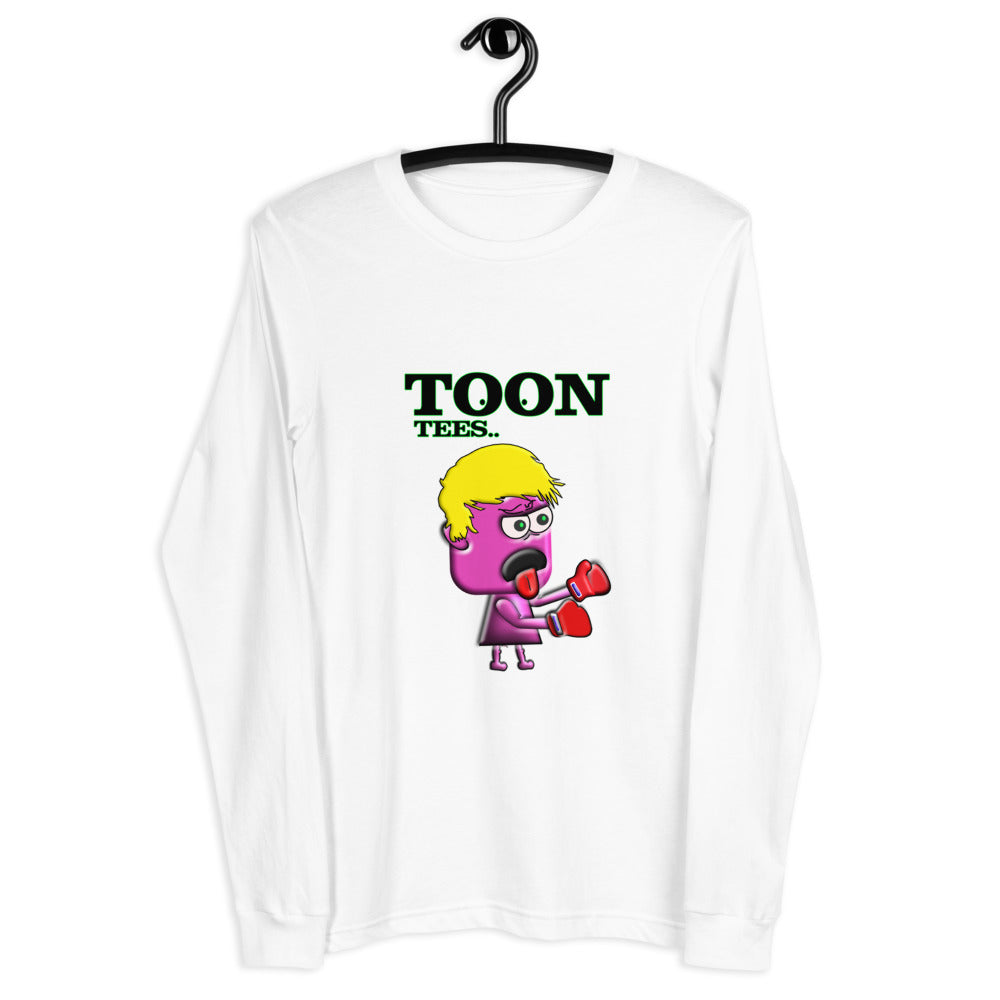 ToonTees Evil Boris  Long Sleeve Tee