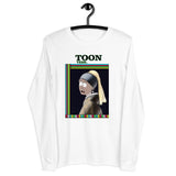 ToonTees  Girl in a Hoodie  Long Sleeve Tee