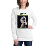 ToonTees  Girl in a Hoodie  Long Sleeve Tee
