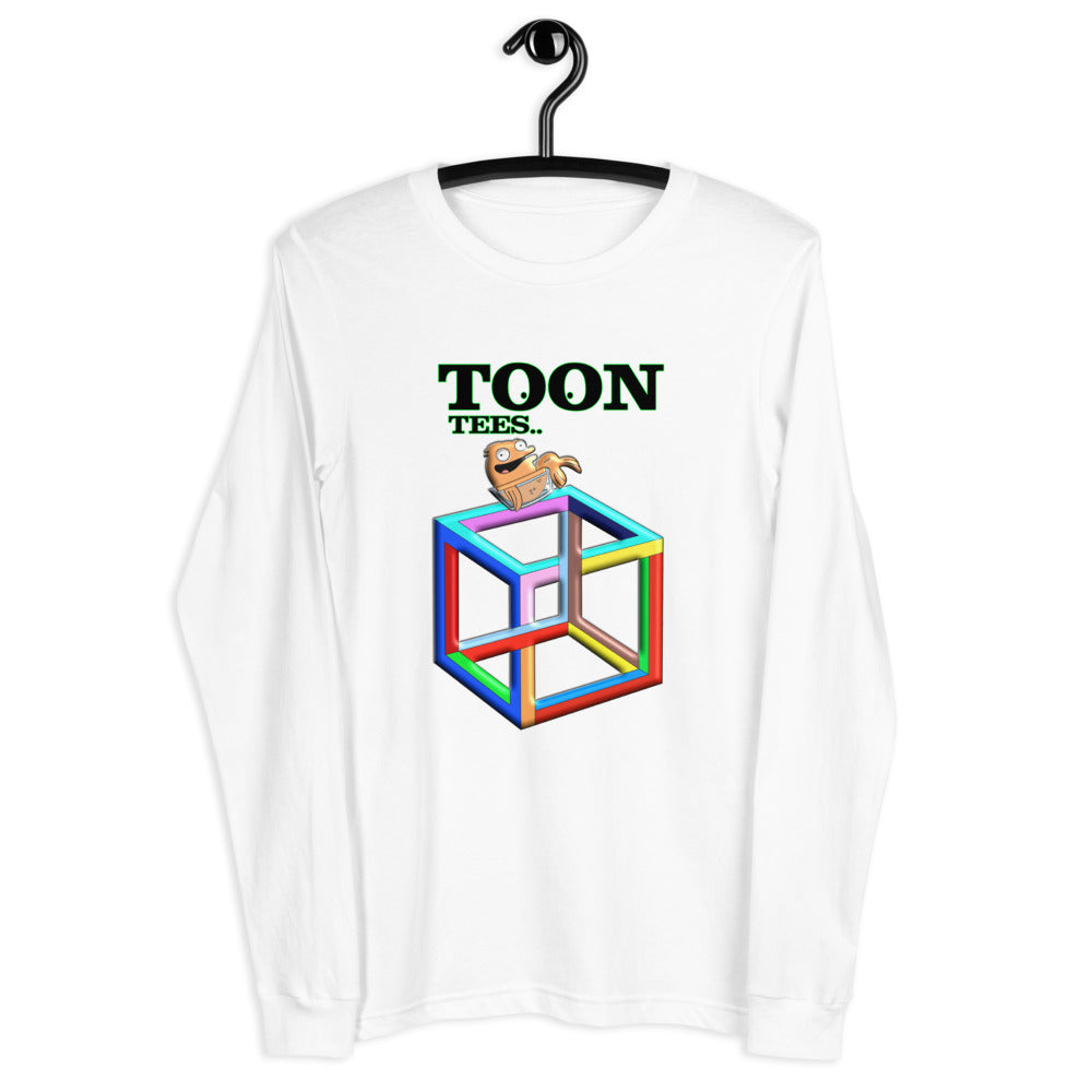 ToonTees  Klaus Multi Cube    Long Sleeve Tee