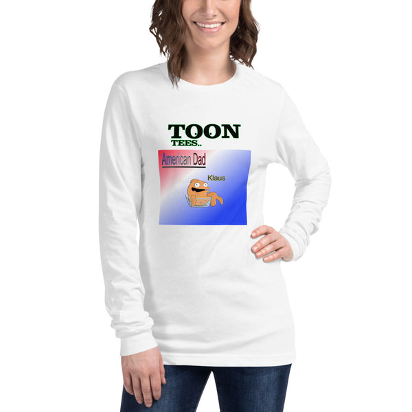 ToonTees  Klaus America Long Sleeve Tee