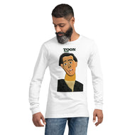 ToonTees  Modigliani haha  Long Sleeve Tee