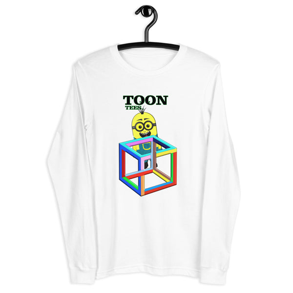 ToonTees  Min Cube   Long Sleeve Tee