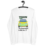 ToonTees  Car Trouble   Long Sleeve Tee