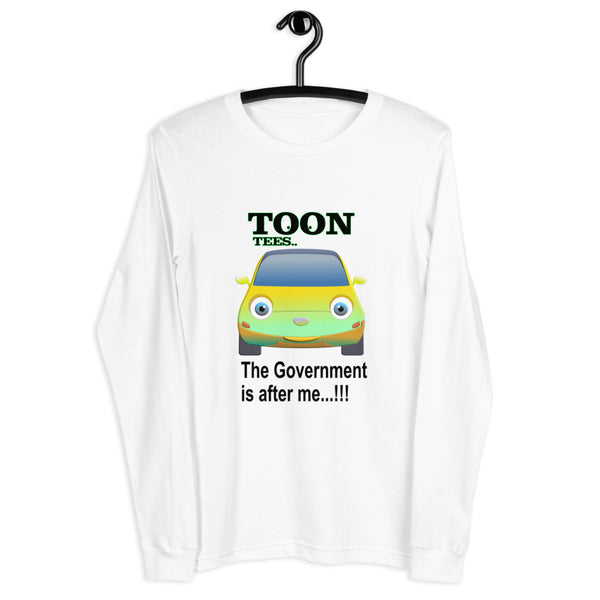 ToonTees  Car Trouble   Long Sleeve Tee